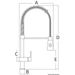 Miscelatore cucina Jessy con spray - immagine 3