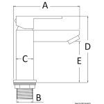 Miscelatore lavello Square basso - immagine 2