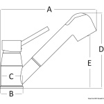 Miscelatore Diana girevole - immagine 2