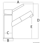 Miscelatore Diana lavello bagno - immagine 2