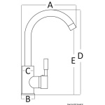 Miscelatore Diana lavello cucina - immagine 2