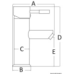 Miscelatore Diana lavello bagno - immagine 2