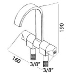 Rubinetto Style caldo/freddo - immagine 2