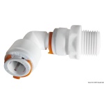 Raccordo a 90° femmina con maschio da 3/8"