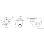 Scarico pozzetto 90° - immagine 2