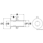 Scarico pozzetto con portagomma 1" 1/2 - immagine 2