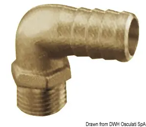 4.2.7 Portagomma 90° 1/2" 16 mm - immagine 1