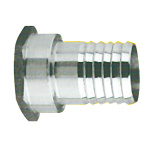 Portagomma inox femmina 1" x 30 mm