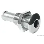 Mini scarico inox bombato 1/4"