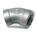 Gomito inox femmina/femmina 45° 3/8"
