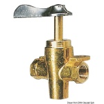 Rubinetto carburante 3 vie da 3/8"