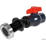 Scarico a mare regolabile 1'' 1/2 con portagomma - immagine 6