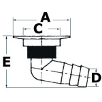 Scarico per doccia 38 mm - immagine 2