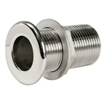 Scarico a mare inox lucido 1"