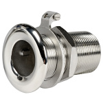 Scarico a mare inox lucido 3/8