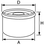 Filtro olio Volvo 8692305 - immagine 2