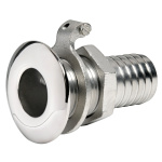 Scarico a mare inox 1" x 30 mm