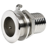 Scarico a mare inox 2" x 56 mm