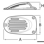 Cuffia in bronzo serie manta 2" - immagine 3