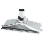 Succhiarola inox Ø 38 mm verticale