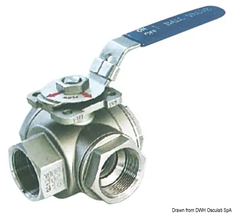 4.2.7 Valvola a sfera deviatrice 1" 1/4 - immagine 1