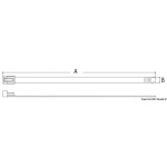 Fascette riapribili in nylon bianco 2 cm - immagine 2