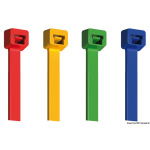 Fascette colorate 4,8X200 mm rosse