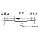 Valvola non ritorno per lavavetri - immagine 3