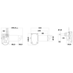 Tergicristallo professionale 12 V 20 W - immagine 2