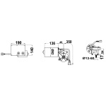 Tergicristallo professionale 24 V 100 W - immagine 2