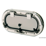 Oblò Bomar inox ovale 400 x 200 mm