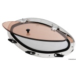 Oblò inox ellittico mm 510x250