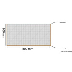 Telo antizanzare per entrata 900x1800 mm - immagine 3