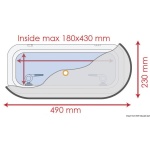 Tendina oscurante con zanzariera 230x490 - immagine 3