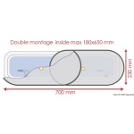 Tendina oscurante con zanzariera 230x490 - immagine 4