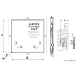 Passo uomo Lewmar Flush Hatch 60 - immagine 2