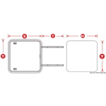 Portello scorrevole Lewmar Pilot Hatch 78 - immagine 2