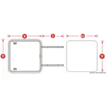 Portello scorrevole Lewmar Pilot Hatch 60 - immagine 2