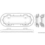Oblò ovale Bomar Flagship 141 x 357 mm - immagine 2