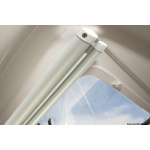 Tenda avvolgibile Oceanair 380 x 280 mm  cassetta rullo bianca