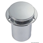 Tappo imbarco carburante in ottone cromato