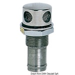 Sfiato inox 16 mm dritto - immagine 2