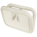 Portello a filo RAL 9001 380 x 280 mm