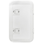 Portello a filo bianco 350 x 600 mm