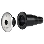 Tappo imbarco costampato Ø50+Ø38mm WASTE ISO 8099