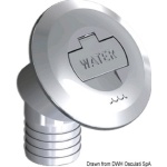 Tappo Water 38 mm inclinato