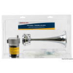 Tromba cromata 1 corno 12 V - immagine 2