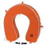 Ferro di cavallo PVC arancio