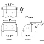 Universal Tender Chocks 2nd Gen supporti per tender - immagine 4