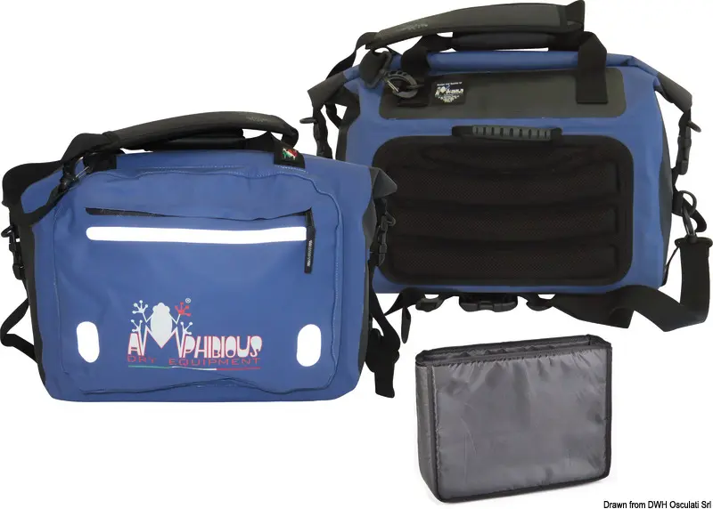 23.519.01.jpg Tracolla Amphibious Compass 17 l blu - immagine 1